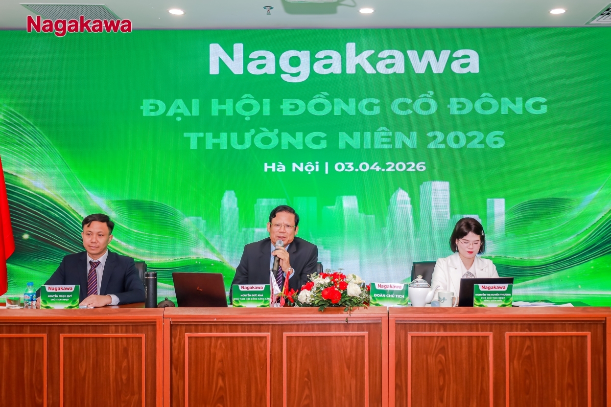 ĐHĐCĐ Nagakawa 2026: Đặt mục tiêu doanh thu 4.000 tỷ đồng, duy trì vị thế dẫn đầu ngành điều hòa không khí