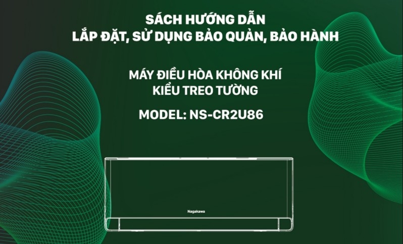 HDSD Điều hòa không khí Nagakawa NS-C09R2U86