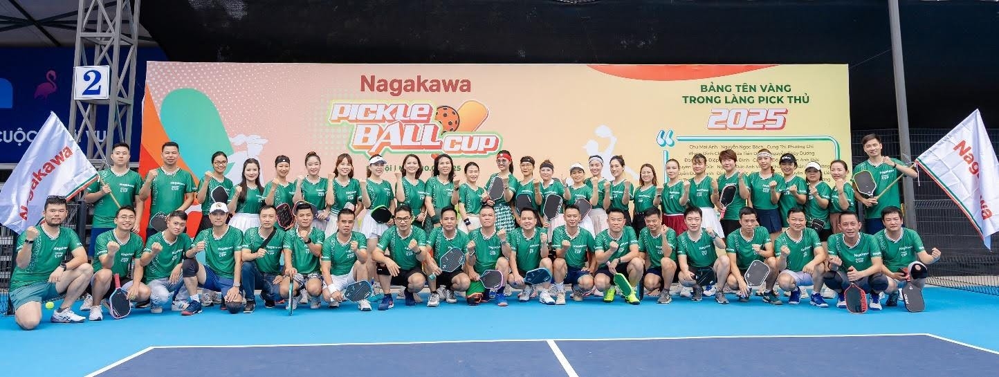 RỰC RỠ CÁC TRẬN CẦU GIẢI NAGAKAWA PICKLEBALL NGÀNH ĐIỆN LẠNH