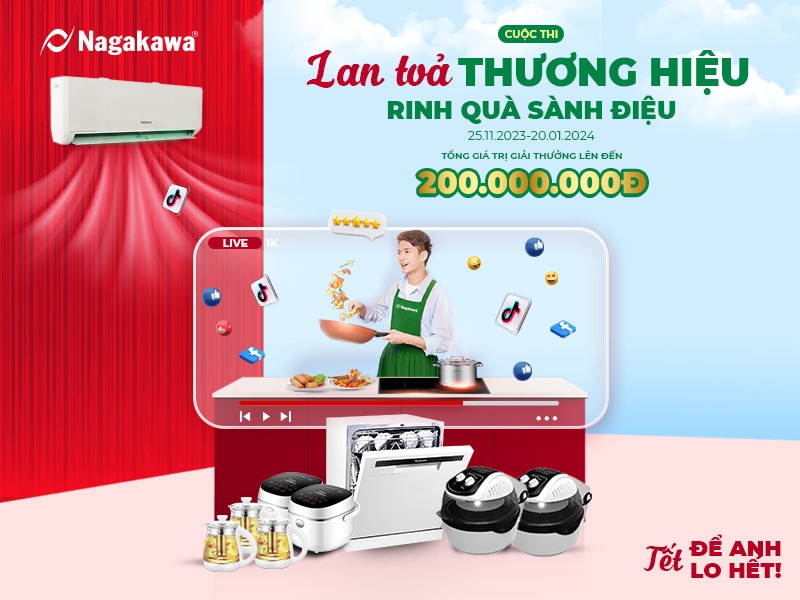 CUỘC THI LAN TỎA THƯƠNG HIỆU – RINH QUÀ SÀNH ĐIỆU