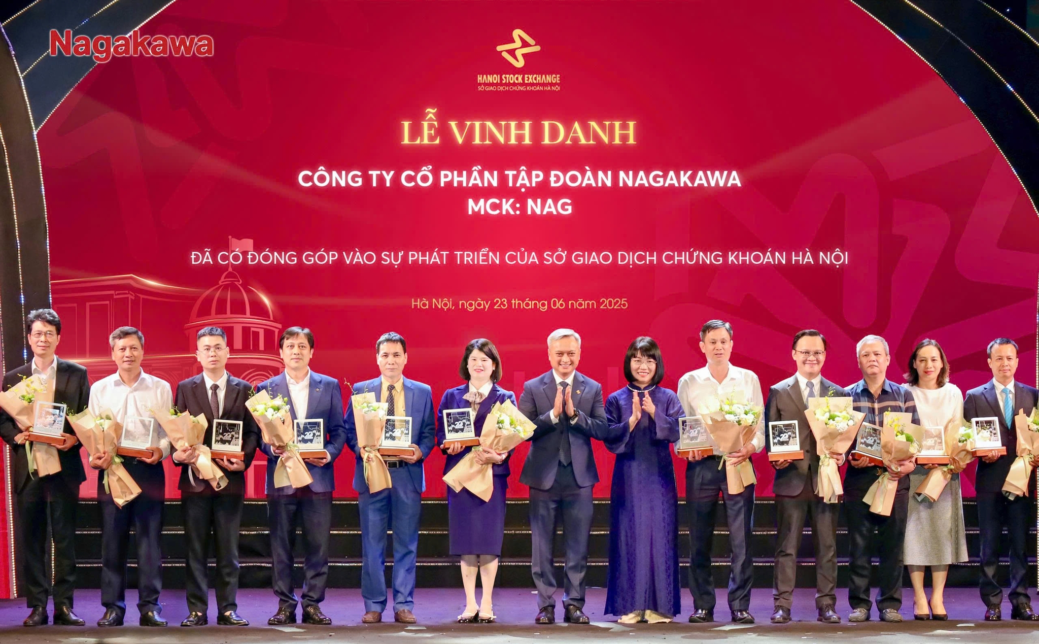 NAGAKAWA (NAG): 16 NĂM ĐỒNG HÀNH KIẾN TẠO GIÁ TRỊ CÙNG HNX