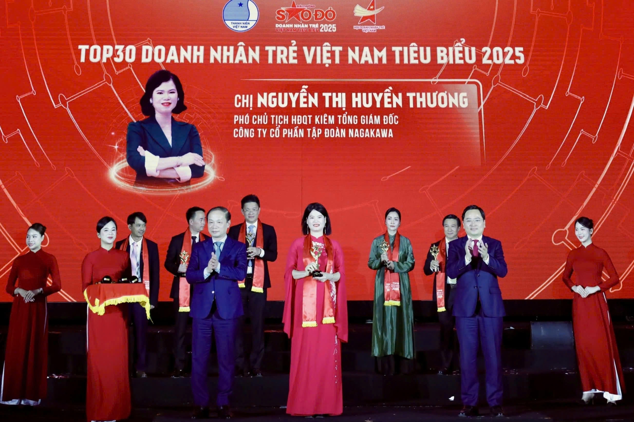 Tổng giám đốc Nagakawa được vinh danh Doanh nhân trẻ Việt Nam tiêu biểu
