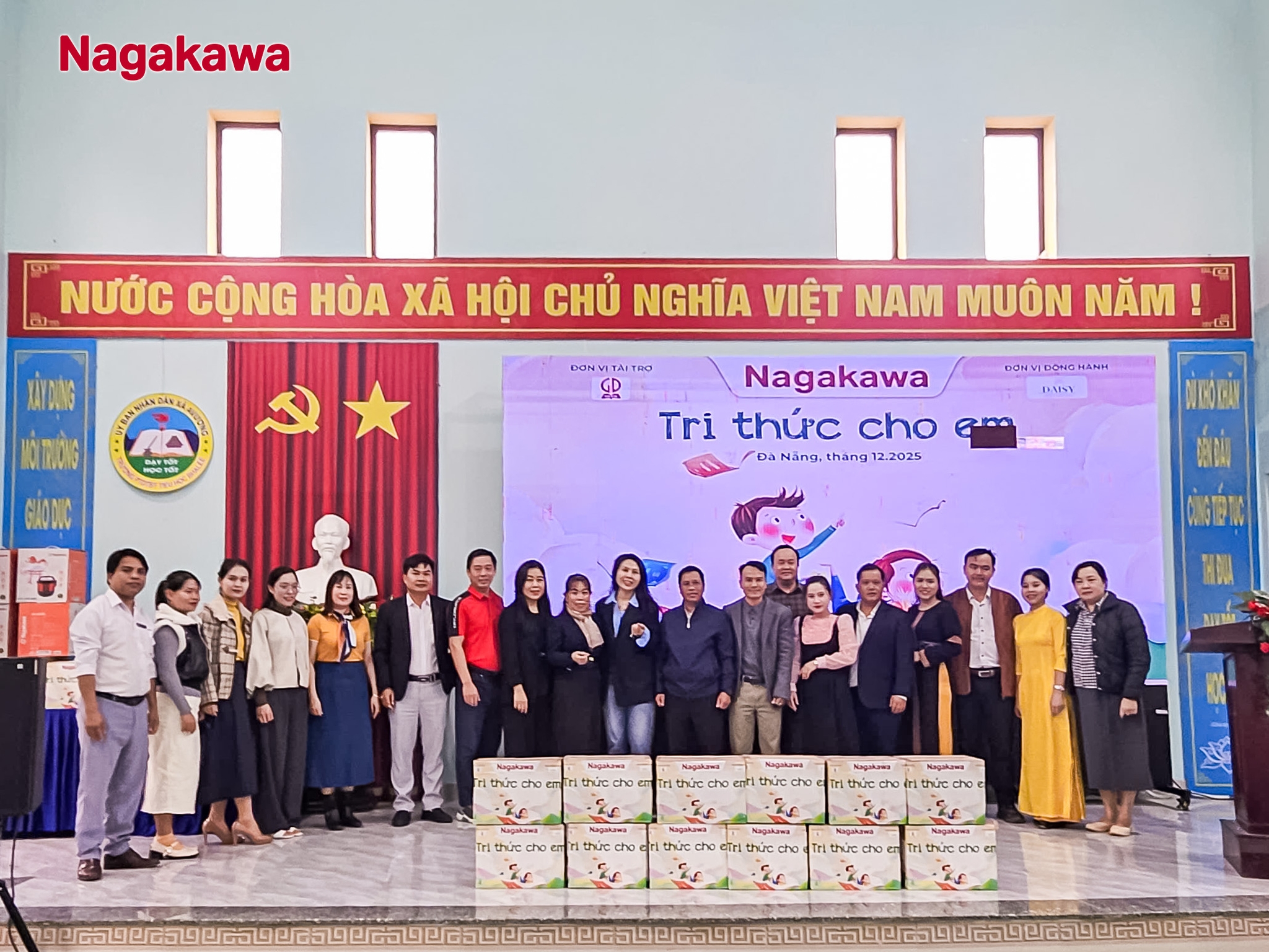 NAGAKAWA TRAO SÁCH “TRI THỨC CHO EM” – GIEO MẦM TƯƠNG LAI TẠI CÁC ĐIỂM TRƯỜNG VÙNG BIÊN GIỚI