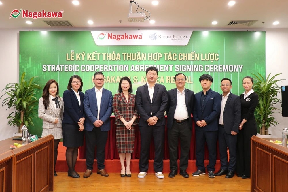 NAGAKAWA SIGNS A STRATEGIC COOPERATION AGREEMENT WITH KOREA RENTAL