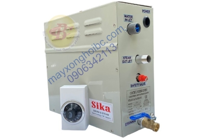 Máy xông hơi ướt Sika 4,5kw
