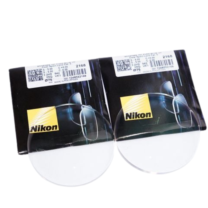 Tròng kính Nikon Myopsee DAS Pure Blue UV
