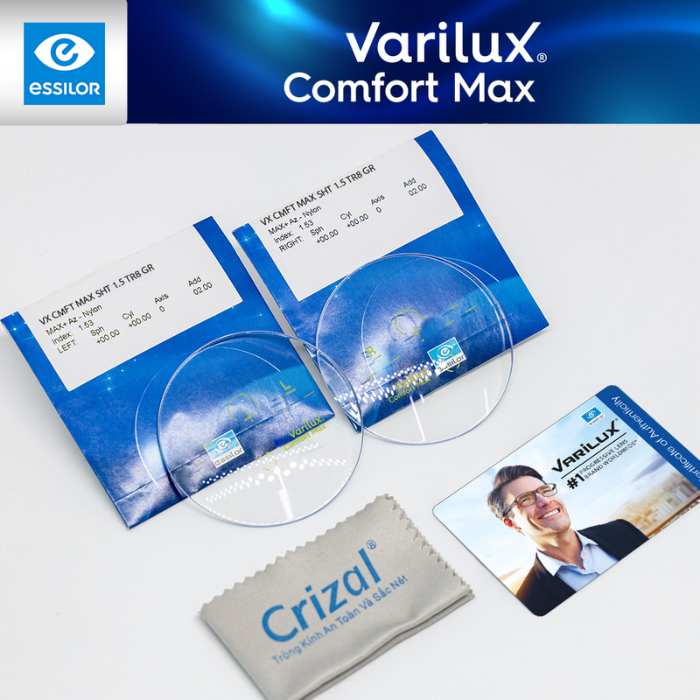 ĐA TRÒNG CAO CẤP ESSILOR VARILUX COMFORT MAX