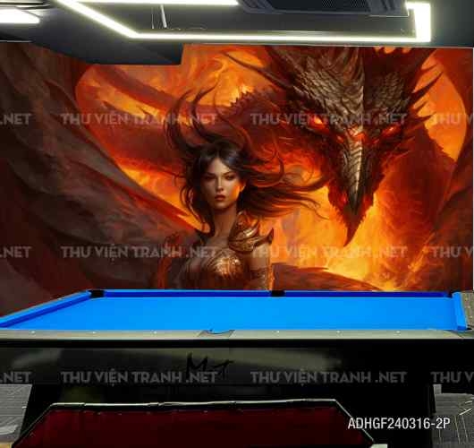 Tranh dán tường Girl Fantasy