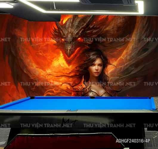 Tranh dán tường Girl Fantasy