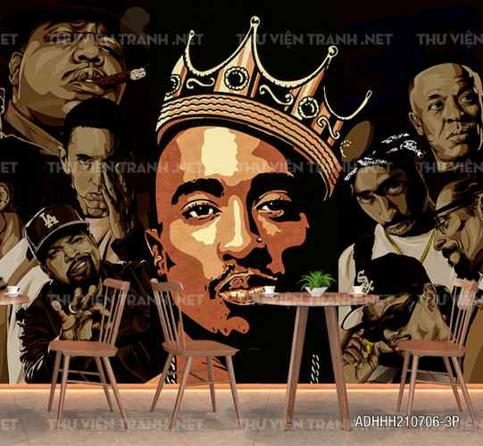 Tranh dán tường hiphop