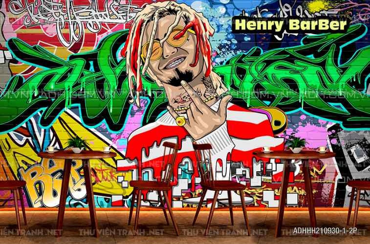 Tranh dán tường hiphop
