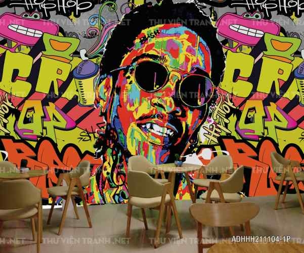 Tranh dán tường hiphop