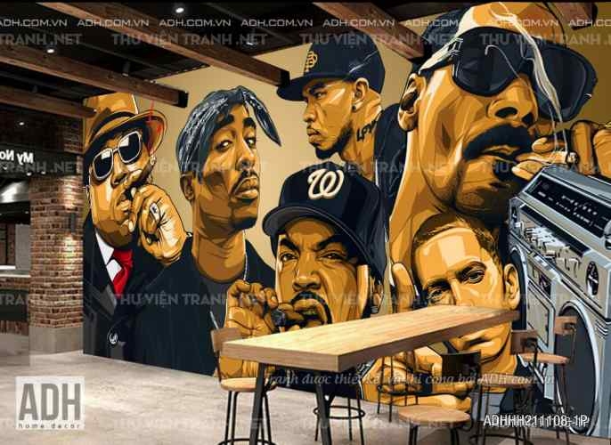 Tranh dán tường hiphop