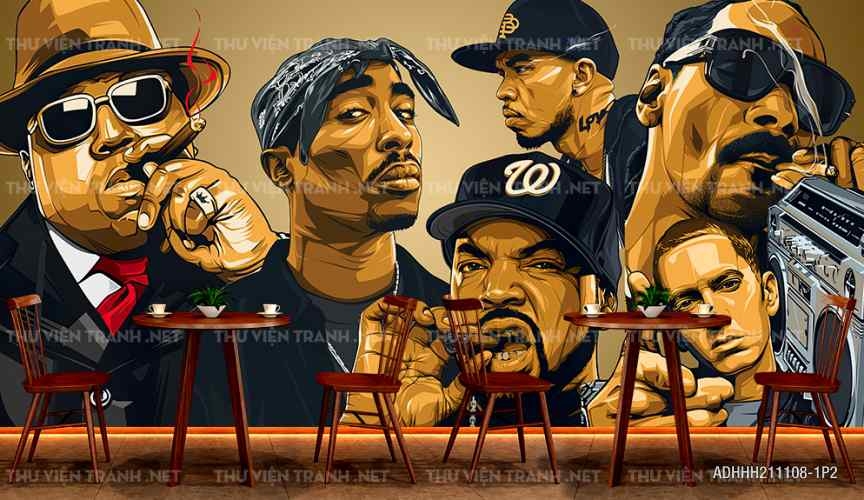 Tranh dán tường hiphop
