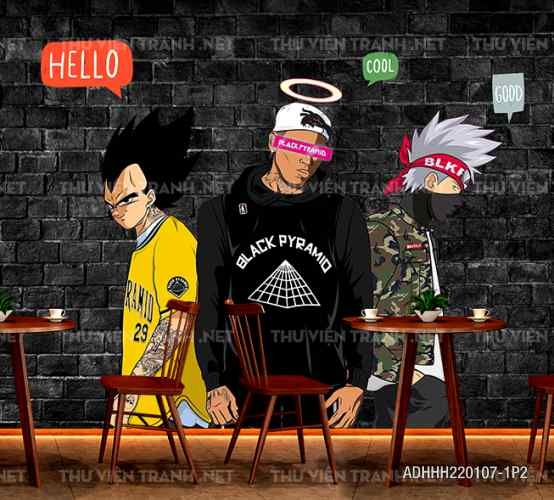 Tranh dán tường hiphop