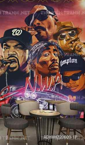 Tranh dán tường hiphop