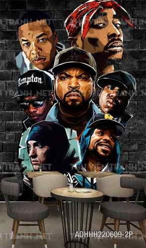 Tranh dán tường hiphop