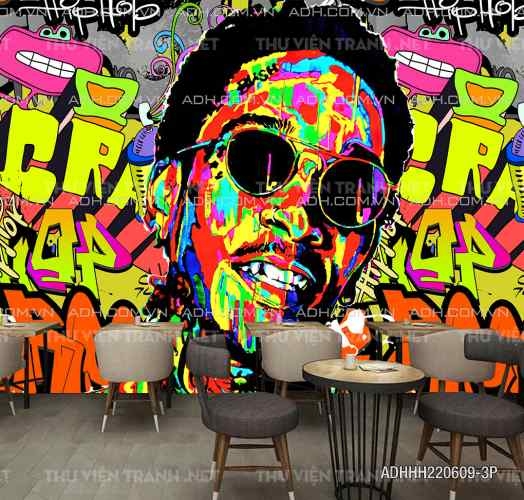 Tranh dán tường hiphop