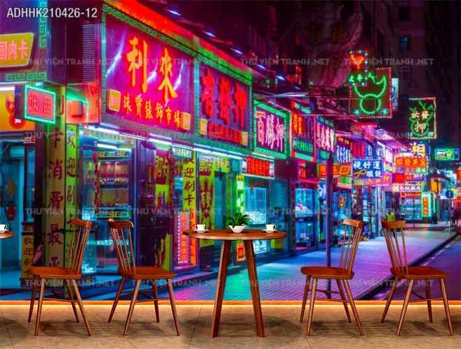 Tranh trang trí tường HongKong