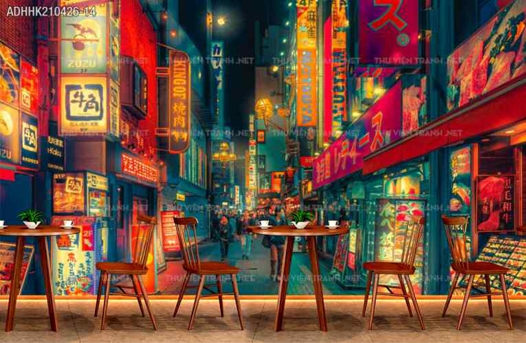 Tranh trang trí tường HongKong