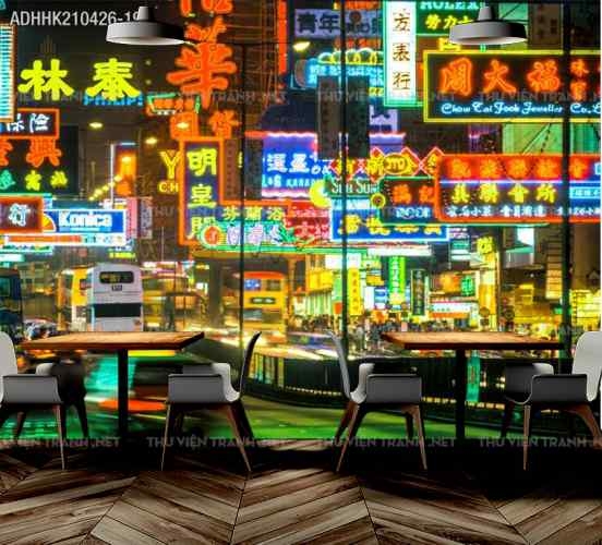 Tranh trang trí tường HongKong