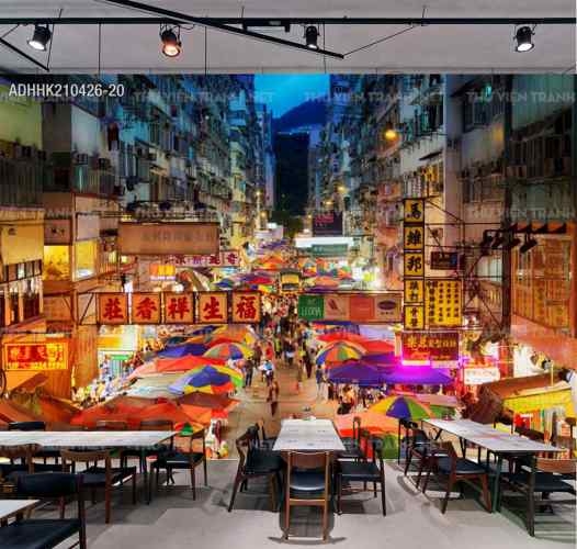 Tranh trang trí tường HongKong