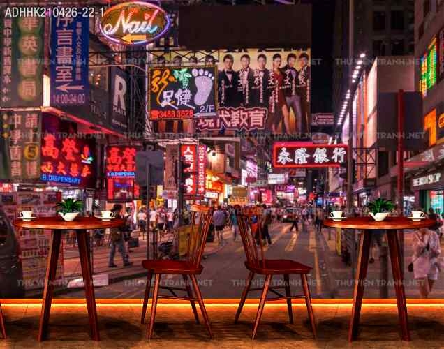 Tranh trang trí tường HongKong