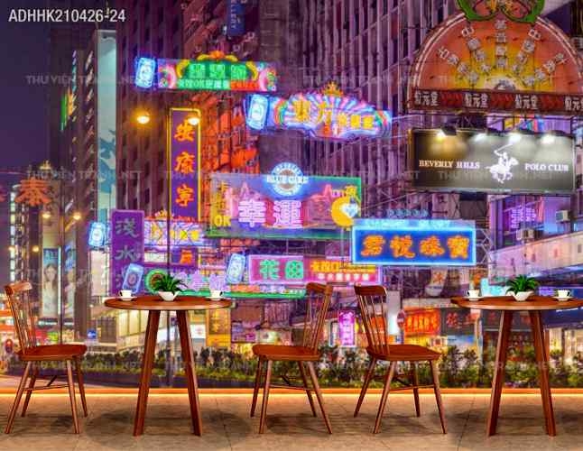 Tranh trang trí tường HongKong