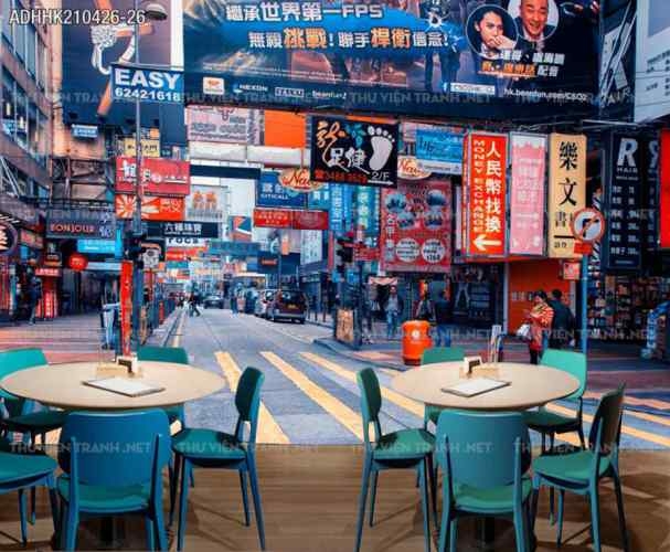 Tranh trang trí tường HongKong