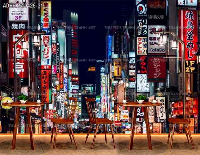Tranh trang trí tường HongKong