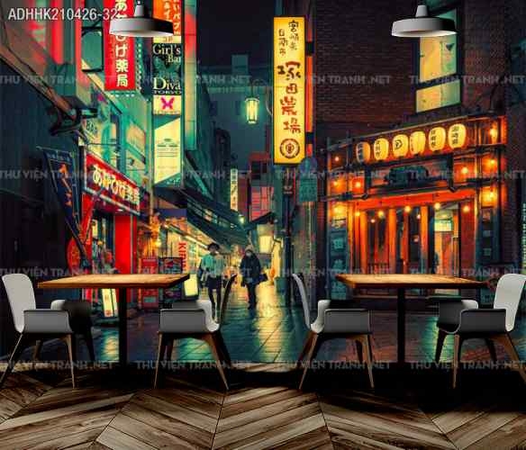 Tranh trang trí tường HongKong
