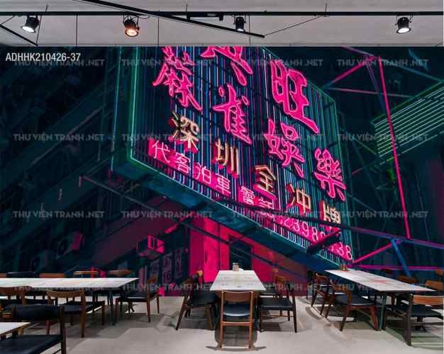 Tranh trang trí tường HongKong