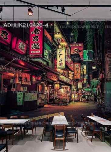 Tranh trang trí tường HongKong