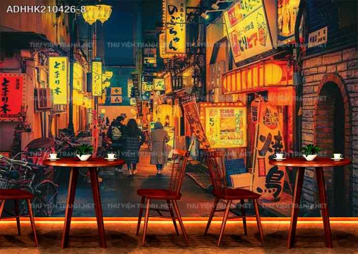 Tranh trang trí tường HongKong