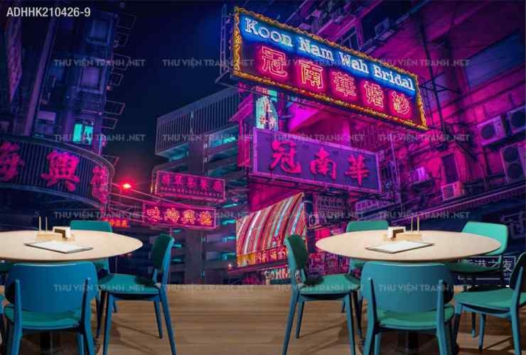 Tranh trang trí tường HongKong