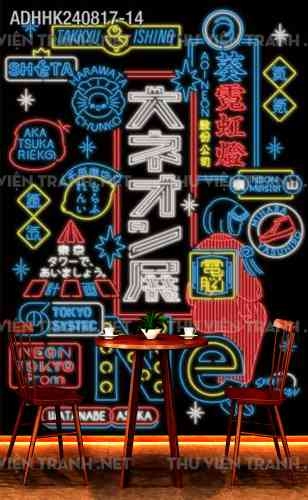 Tranh dán tường Hong Kong 1