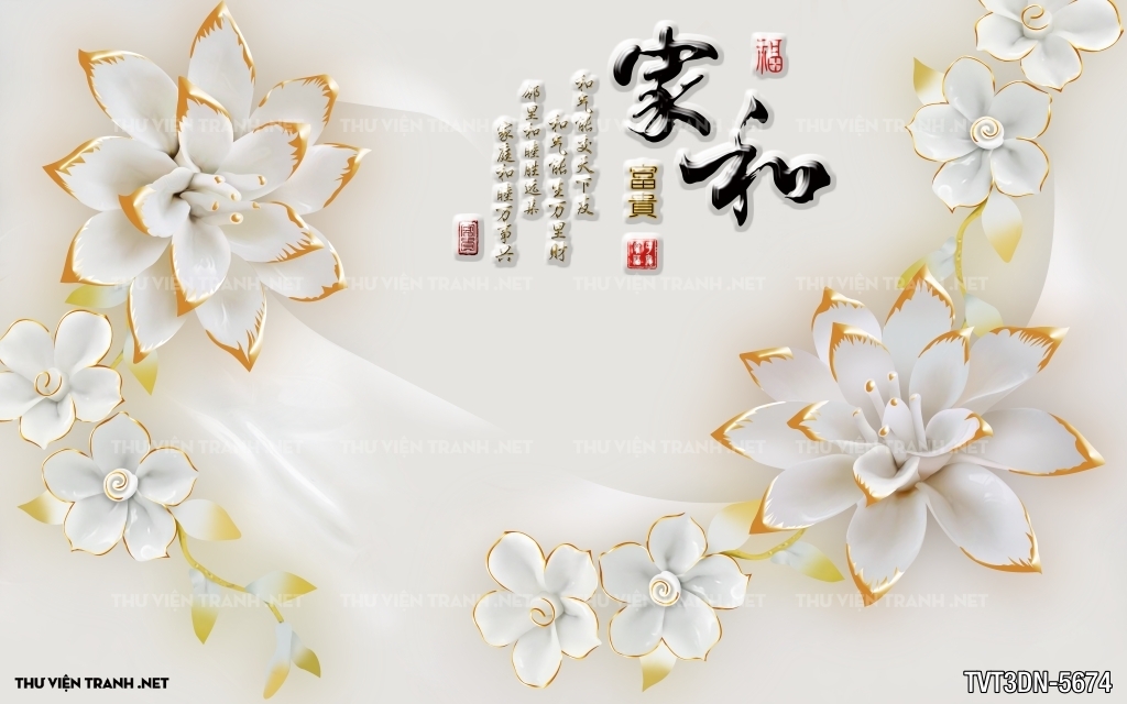 Tranh 3D giả ngọc