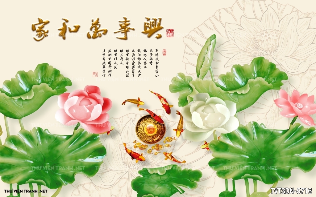 Tranh 3D giả ngọc