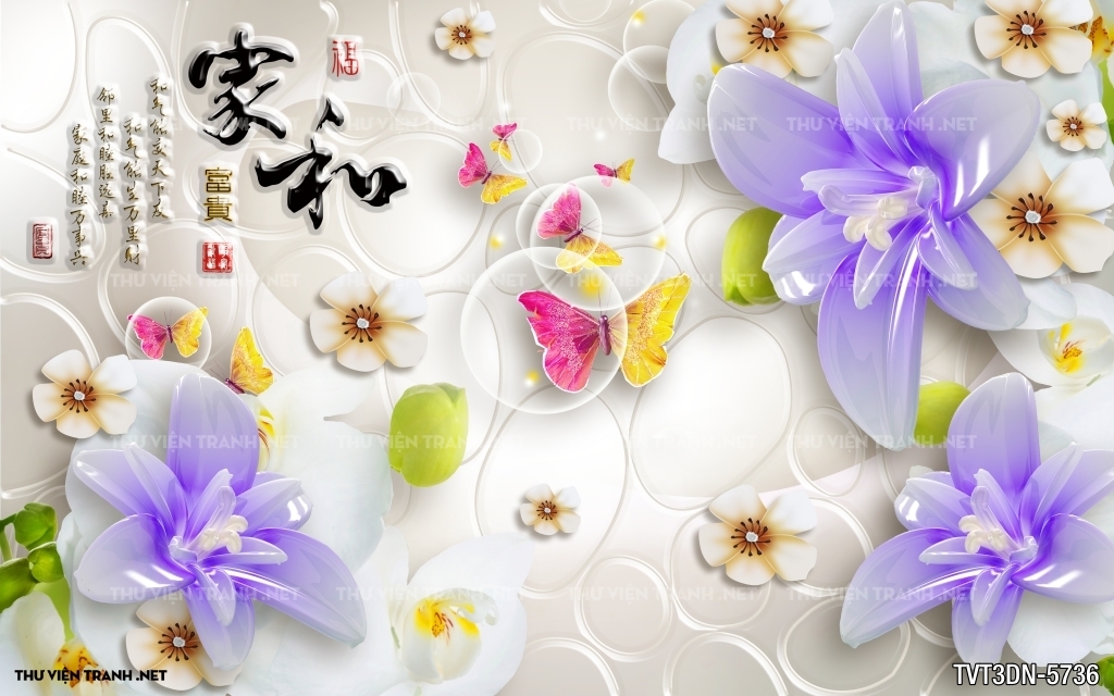 Tranh 3D giả ngọc