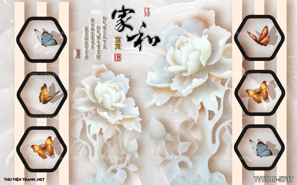 Tranh 3D giả ngọc