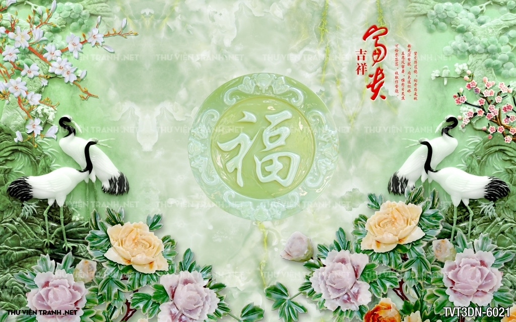 Tranh 3D giả ngọc1