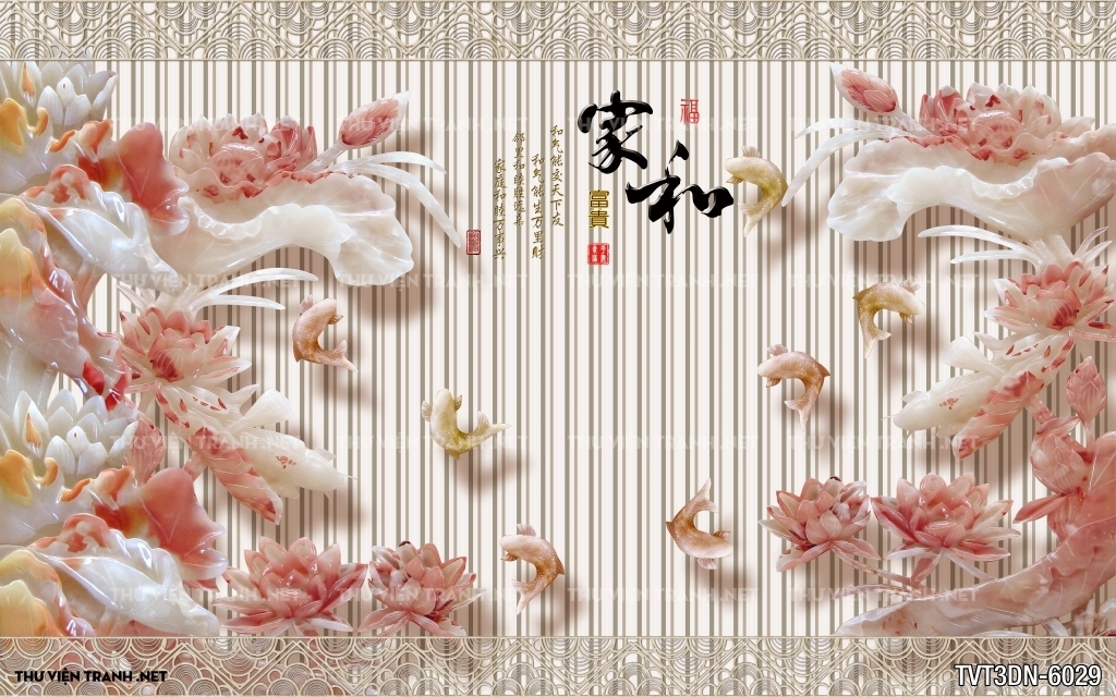 Tranh 3D giả ngọc1
