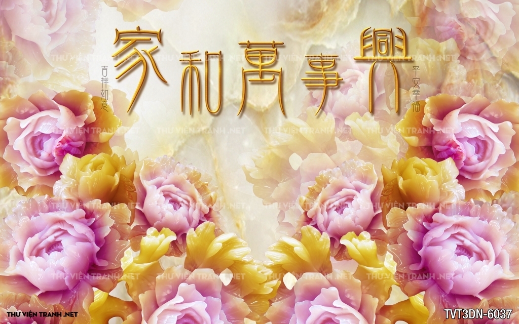 Tranh 3D giả ngọc2