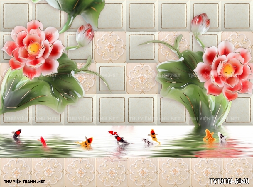 Tranh 3D giả ngọc2