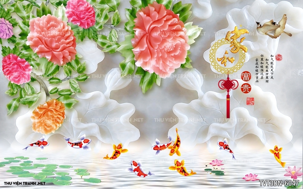 Tranh 3D giả ngọc2