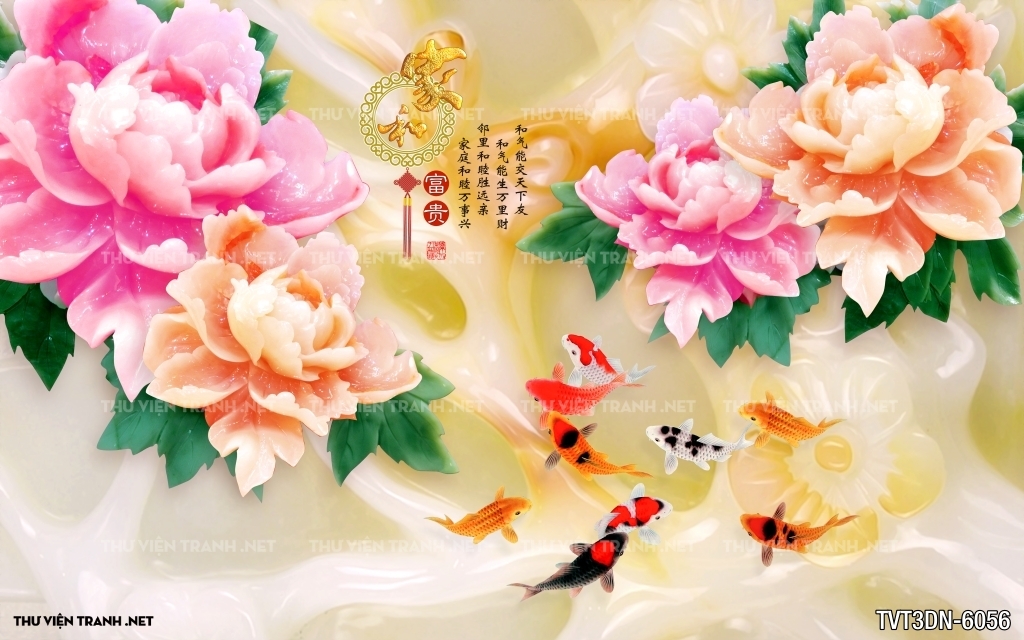 Tranh 3D giả ngọc2