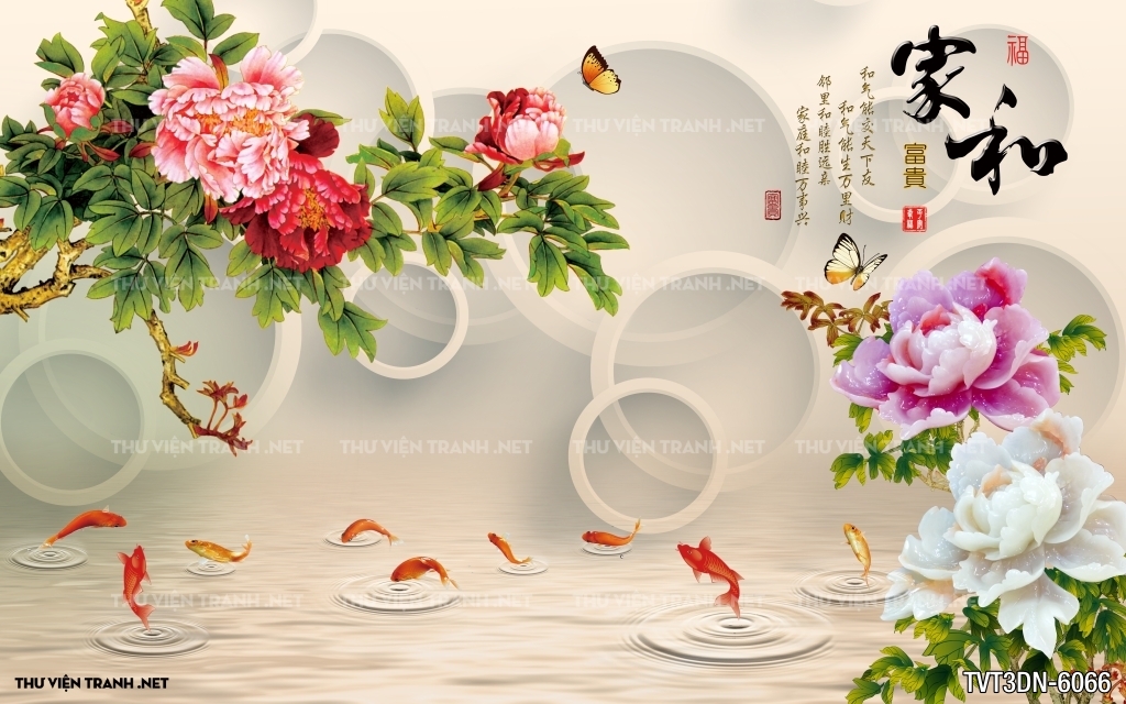 Tranh 3D giả ngọc2