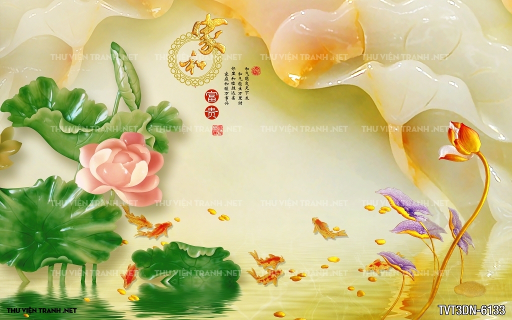 Tranh 3D giả ngọc 2