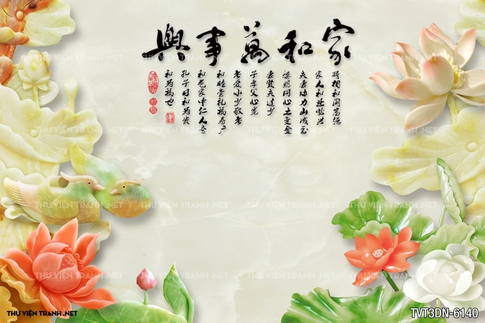 Tranh 3D giả ngọc 2