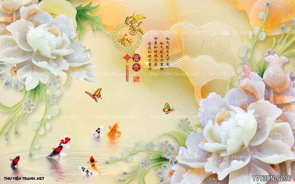 Tranh 3D giả ngọc 2